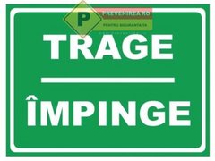 Indicator verde usa trage si impinge